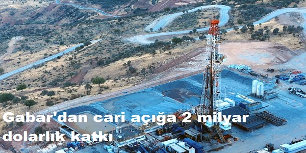 Gabar΄dan cari açığa 2 milyar dolarlık katkı