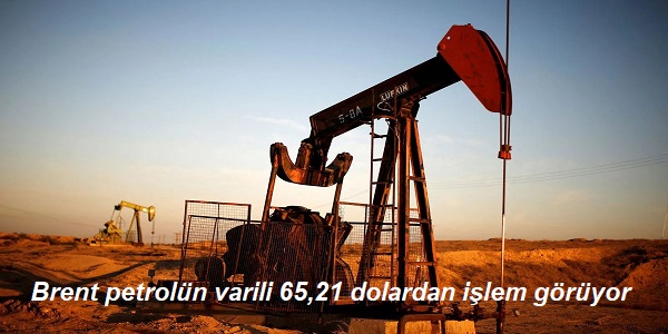 Brent petroln varili 65,21 dolardan ilem gryor 