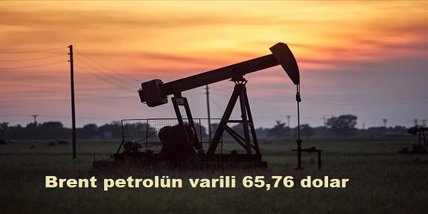 Brent petroln varili 65,76 dolardan ilem gryor