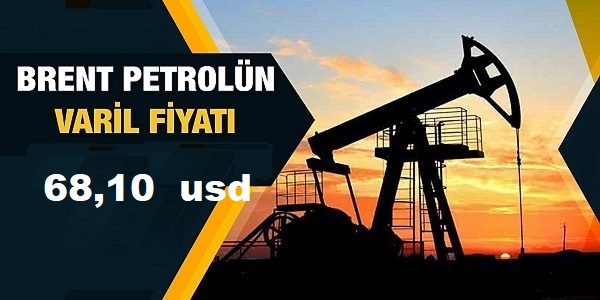 Brent petroln varili 68,10 dolardan ilem gryor