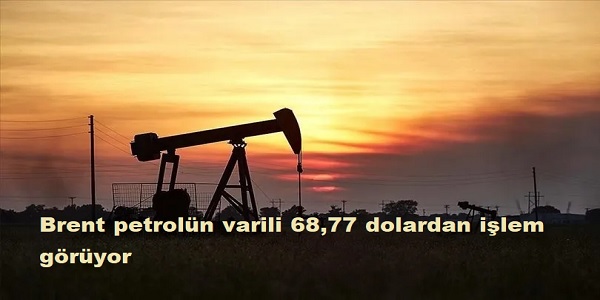 Brent petroln varili 68,77 dolardan ilem gryor