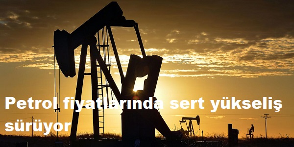 Petrol fiyatlar�nda sert y�kseli� s�r�yor