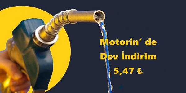 Motorin’ de Dev İndirim
