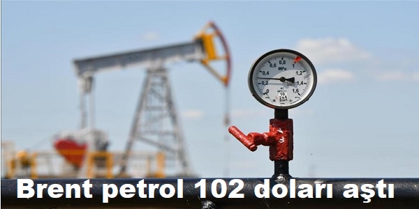 Brent petrol 102 dolar� a�t�