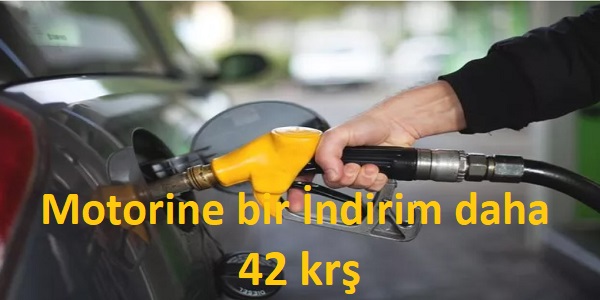 Motorin�de �ndirim