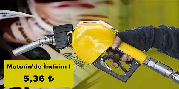 Motorin�de �ndirim !