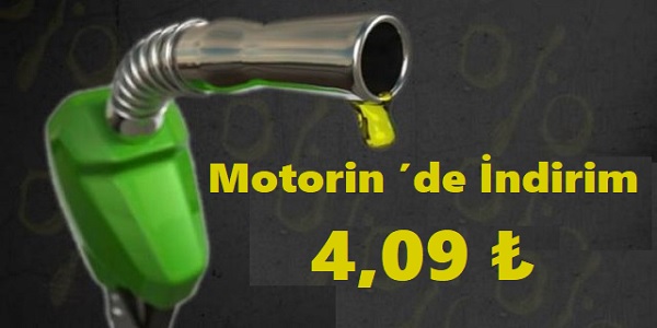 Motorin�de �ndirim